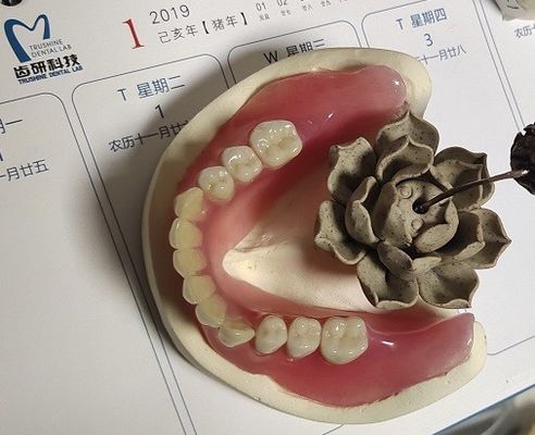 Stabilna, wygodna akrylowa proteza częściowa BPS